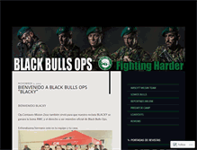 Tablet Screenshot of blackbullsops.com